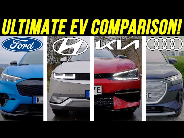 Tesla Model Y vs Ford Mustang Mach-E GT vs Kia EV6 vs Volvo XC40