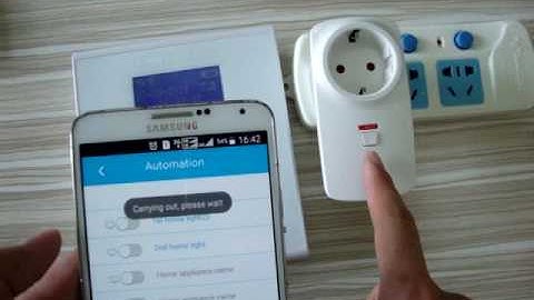 U8 WIFI GPRS GSM alarm working with smart socket on APP