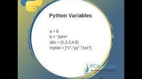 Les types des données Python (Number, String , List et Tuple)