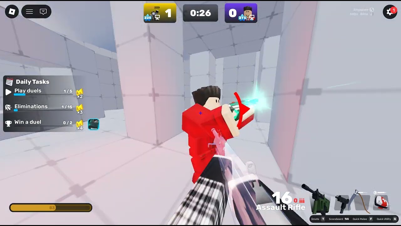 I Beat a 273 lvl in Rivals