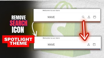 Remove SEARCH BAR From Shopify SPOTLIGHT THEME Header (BEST Working Method)