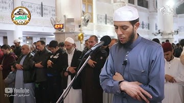 صلاة العشاء بمسجد النصر مع القارئ محمد دحيري - 3 رمضان 2022