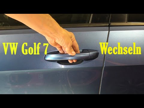 VW Türschnallensysteme/ Türgriffe aus- und einbauen - Tutorial