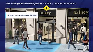 Tacke + Lindemann | ELIX intelligenter Türöffnungssensor für automatische Türen von BEA