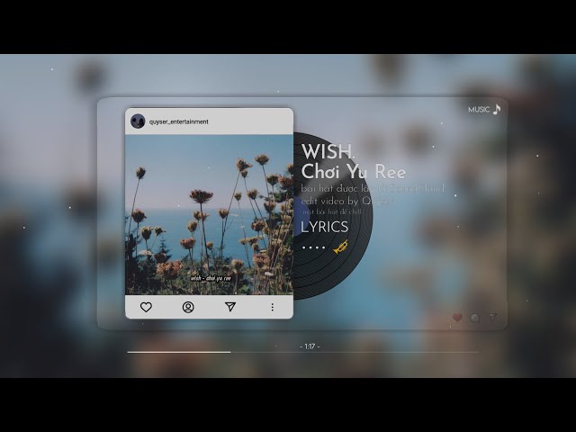 nhạc không lời chill🎵 | Choi Yu Ree (최유리) - Wish (바람) Beat | trending music on tiktok🔥 class=