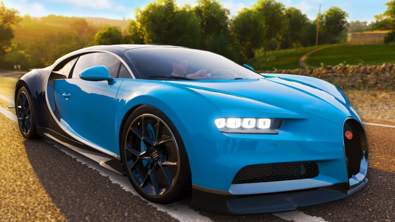 STUNTEN IN EEN BUGATTI CHIRON! Forza Horizon 4 (Nederlands) YouTube