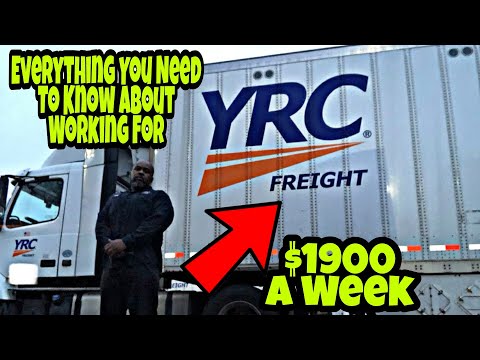 Video: Maksaako yrc freight viikoittain?