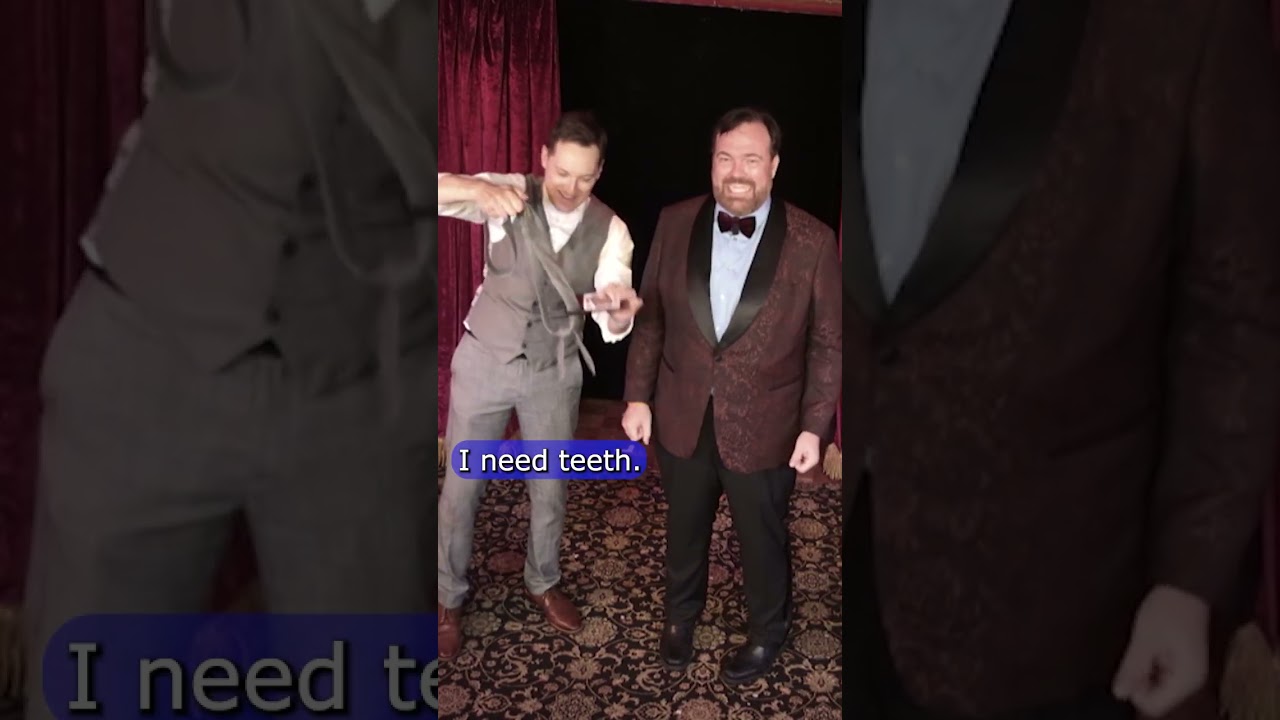 He ruined the whole trick!