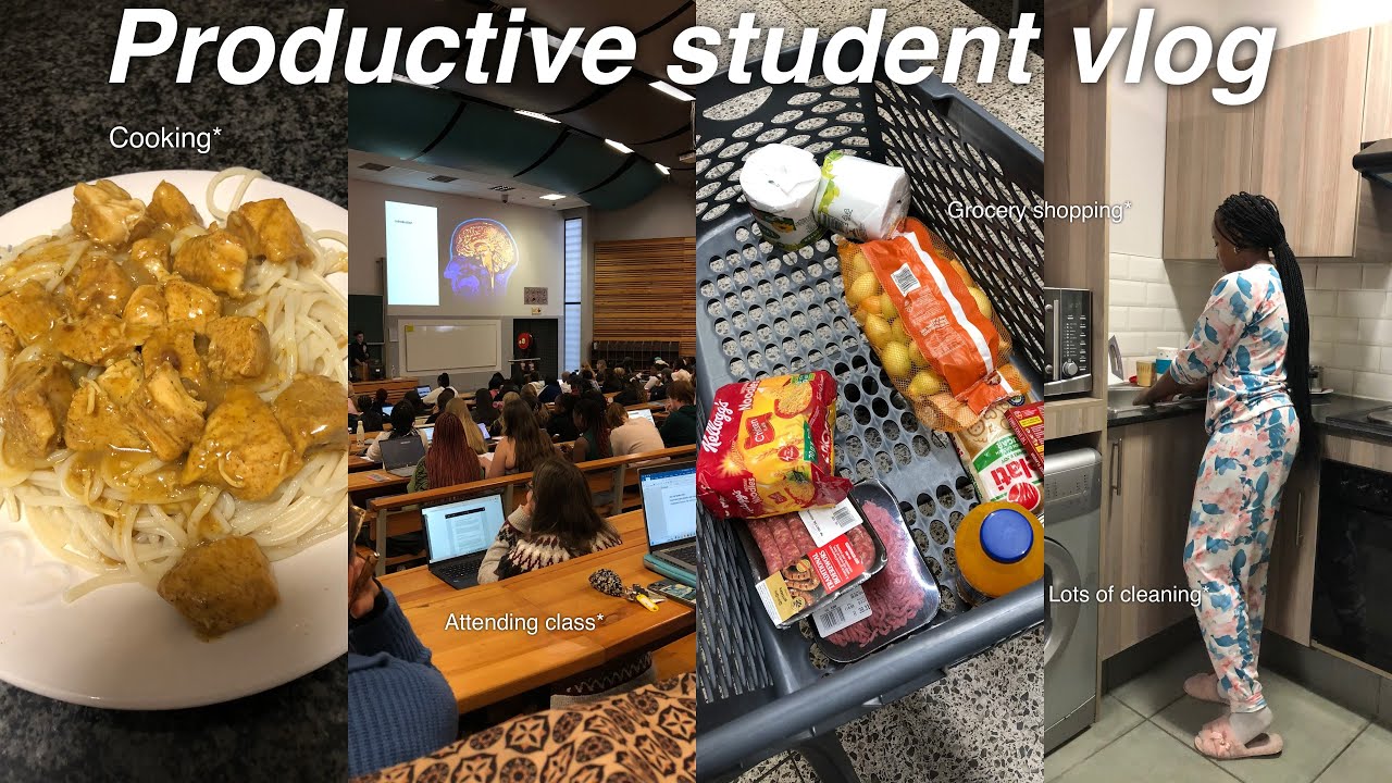 Uni diaries: Productive days in my life as a STUDENT || University of Pretoria