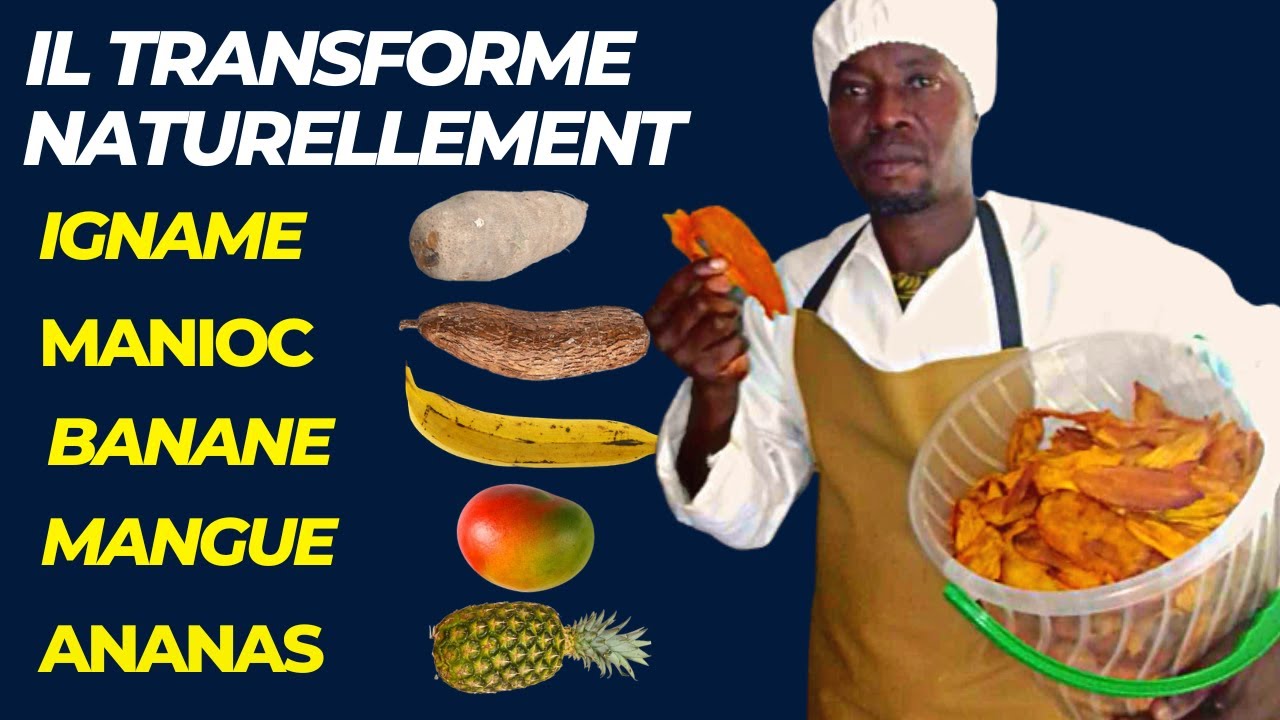 Ce JEUNE TOGOLAIS Fait La Fierté de l'AFRIQUE en TRANSFORMANT NATURELLEMENT Les PRODUITS AGRICOLES