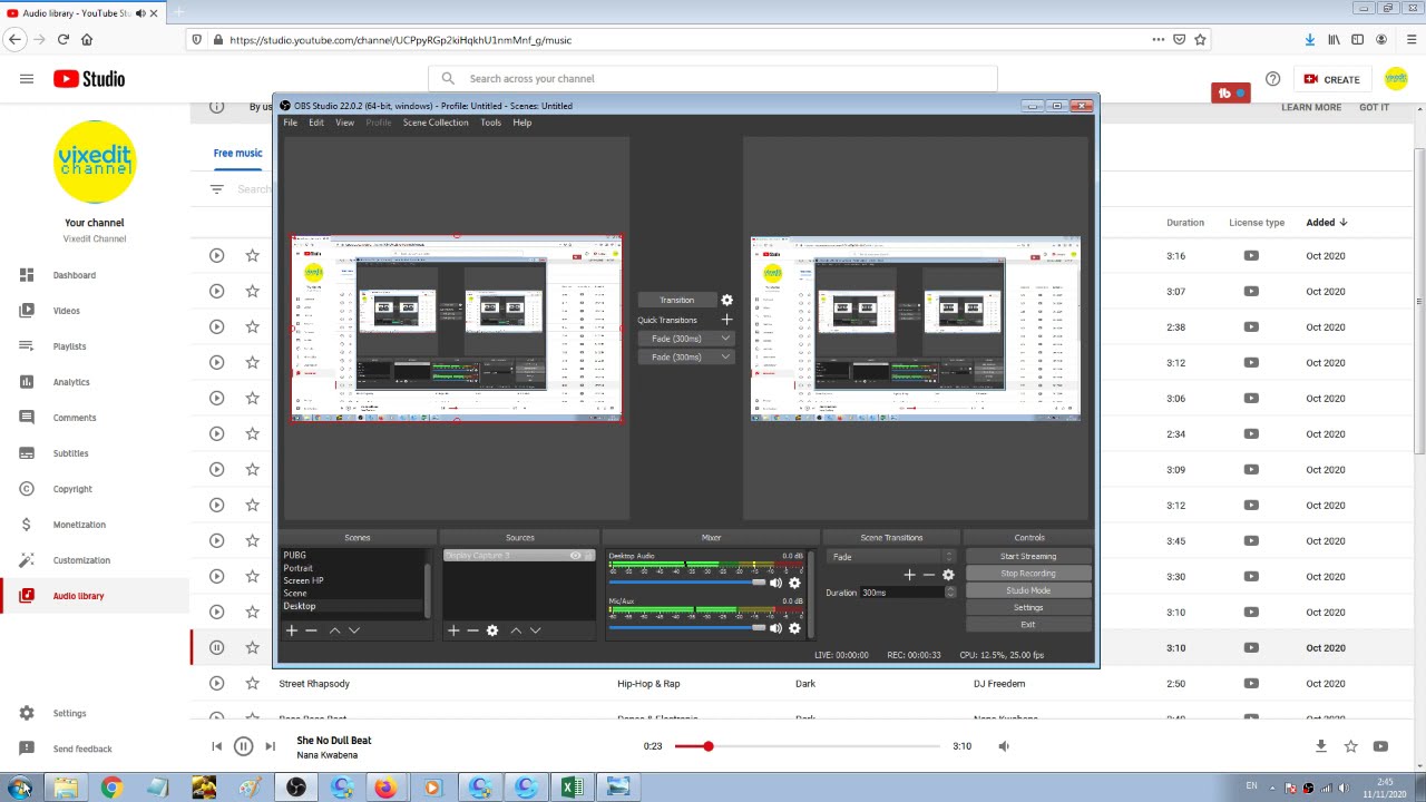 Fix Microphone Feedback Echo OBS Studio Windows 7 YouTube