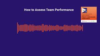 How to Assess Team Performance - Excerpt