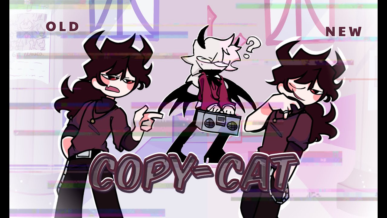 [EPILEPSY WARNING] Copy-Cat but Old-Julius and New-Julius sing it (Mid Fight Masses Cover)