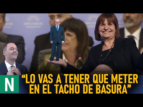 PATRICIA BULLRICH le freno el carro a MOREAU! 🥊