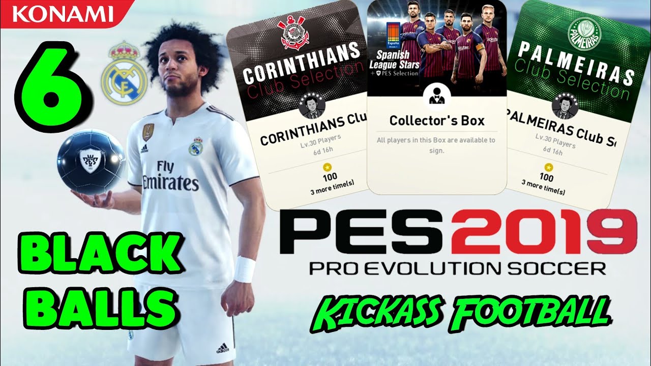 6 Black Balls - PES 19 myClub Pack Opening #4