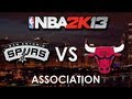 NBA 2K13 San Antonio Spurs Vs Chicago Bulls