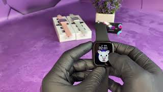 Обзор Смарт часов i12 - копия Apple Watch 6 настройка на телефон, бюджетная модель аналог М16+ Resimi