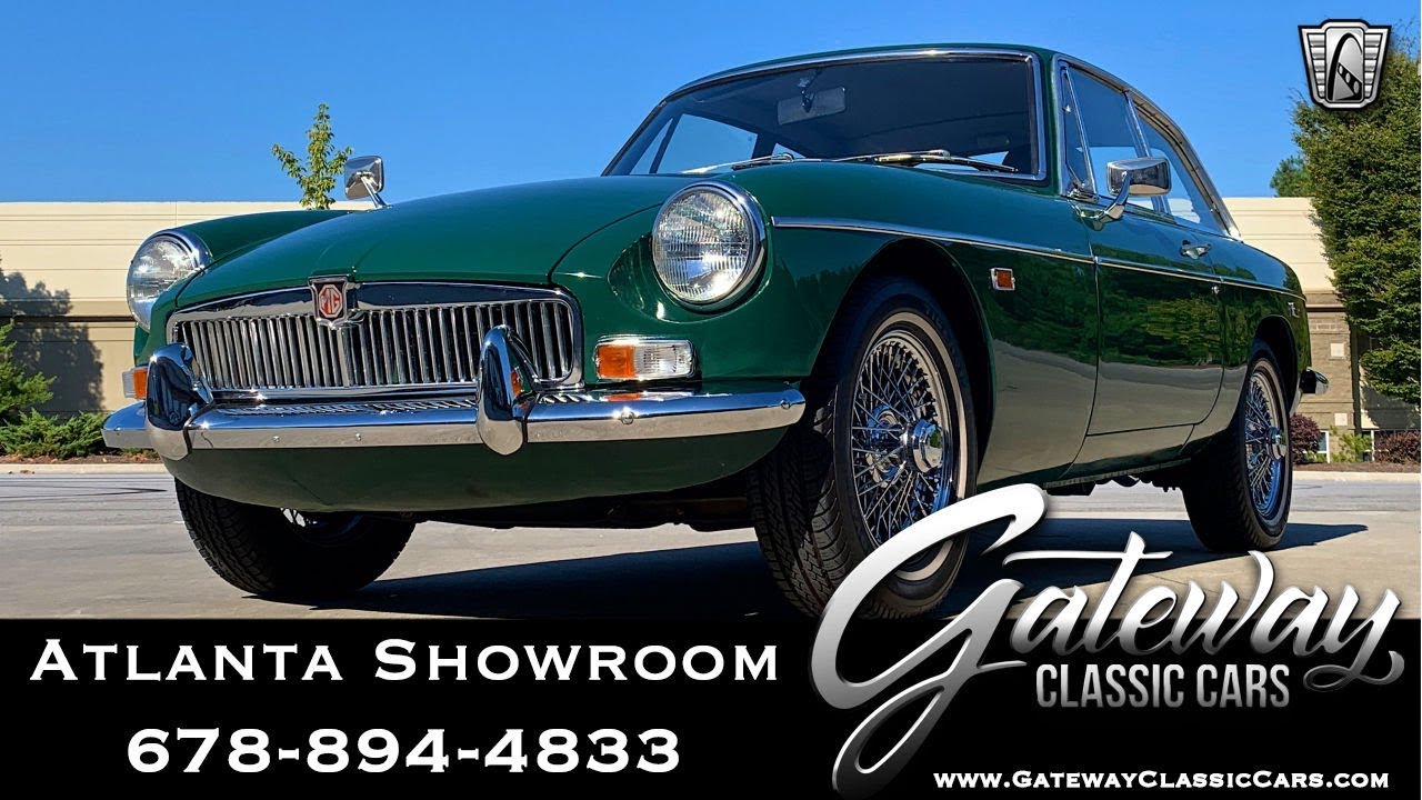 1969 Mg Mgb Gt Gateway Classic Cars Of Atlanta 1260 Youtube