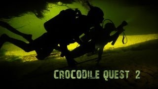 Divers bump into 13-foot crocodile: Croc Quest Ep 2