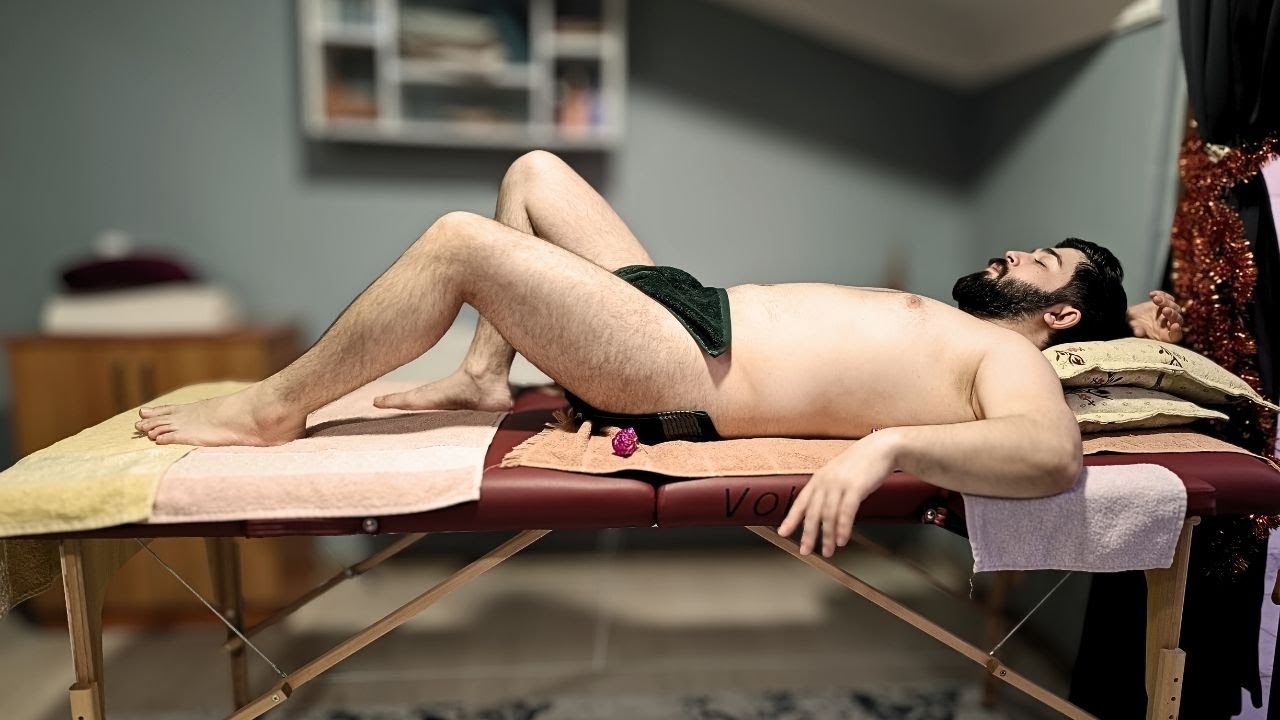 ASMR NEW YEAR'S SPECIAL FULL BODY TURKISH MASSAGE - CHEST,LEG,BACK,BELLY,FOOT,ARM MASSAGE