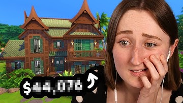 i built a sims house using a *RANDOM BUDGET*