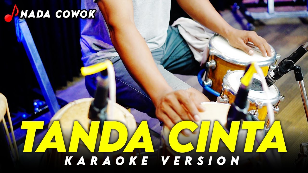 TANDA CINTA KARAOKE NADA COWOK / PRIA VERSI KOPLO || RUANG KARAOKE