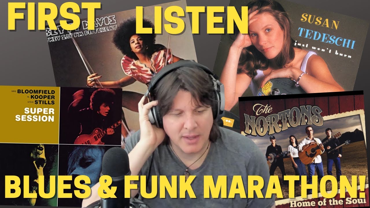 BLUES & FUNK MARATHON REACTION to Betty Davis / Al Kooper / The Nortons (Full version on Patreon)