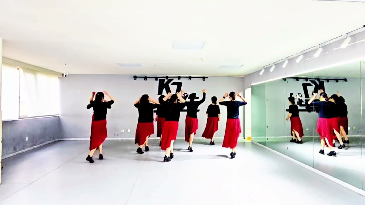 No Matter What Reggae Line Dance ( Demo )