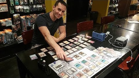 PART 1 | Innovator of "The Deck" Brian Weissman plays OLD SCHOOL MAGIC @ Card Kingdom in Seattle