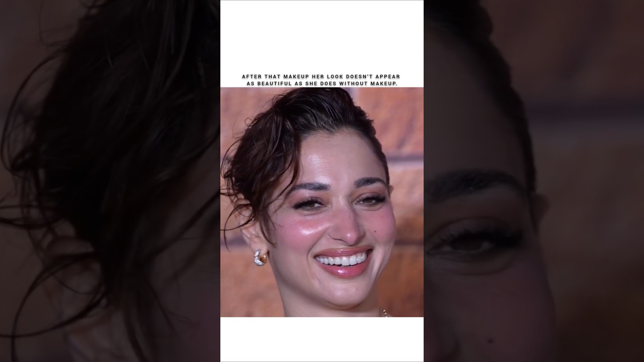 Tamannaah Bhatia Looks Extremely Beautiful In Her Original Look.👏