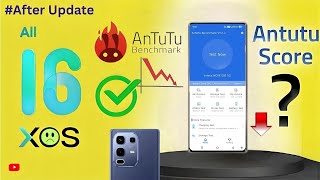 Infinix Note 50s Antutu Score After XOS 16⚡Reality Downgrade Performance of Infinix⚡Infinix India