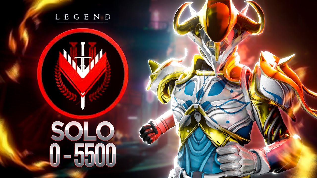 Full 0 to 5500 SOLO in Comp | Full gameplay to Legend Rank