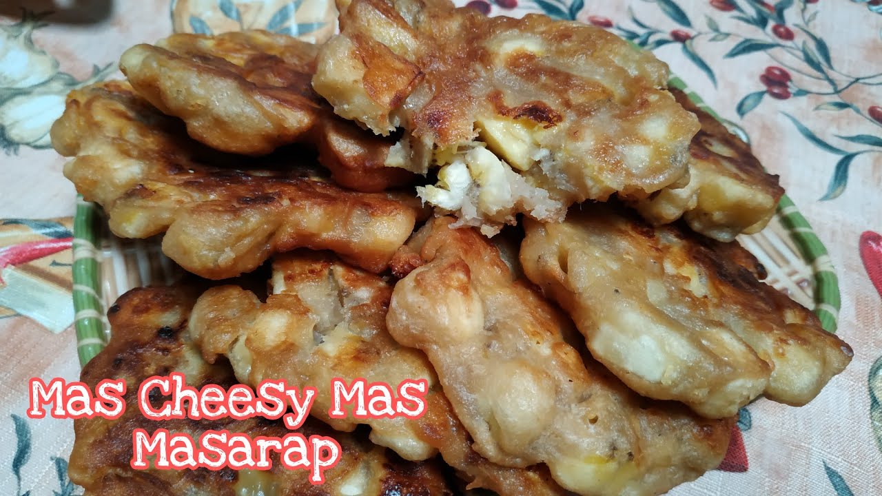 Cheesy chinese banana toffee fritters