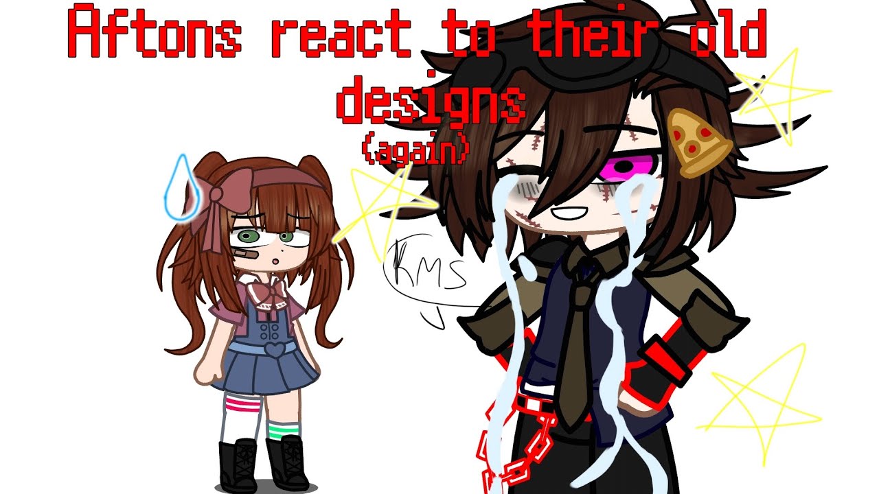 Aftons React to their Old Designs!! (Again) / Afton Family Gacha - YouTube