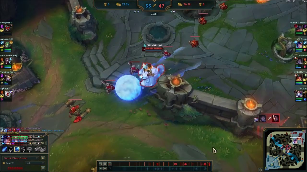 AP Nunu Lucky Snowball Oneshot