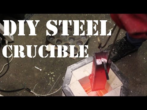 Making a Steel Crucible For Casting Aluminium