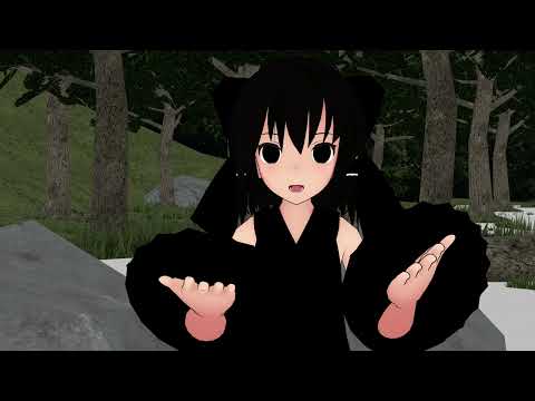 【東方MMD】闇霊夢、闇魔理沙現れる！？