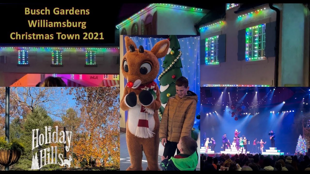 Busch Gardens Williamsburg Christmas Town 2021 • Meeting Santa, a New