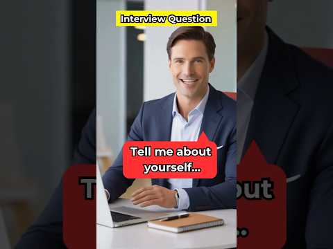 How to answer “Tell me About Yourself “ question in Interviews | Self Introduction 🔥 #shorts