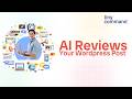 Automate WordPress Content Review with AI | Webhook Workflow in TinyCommand
