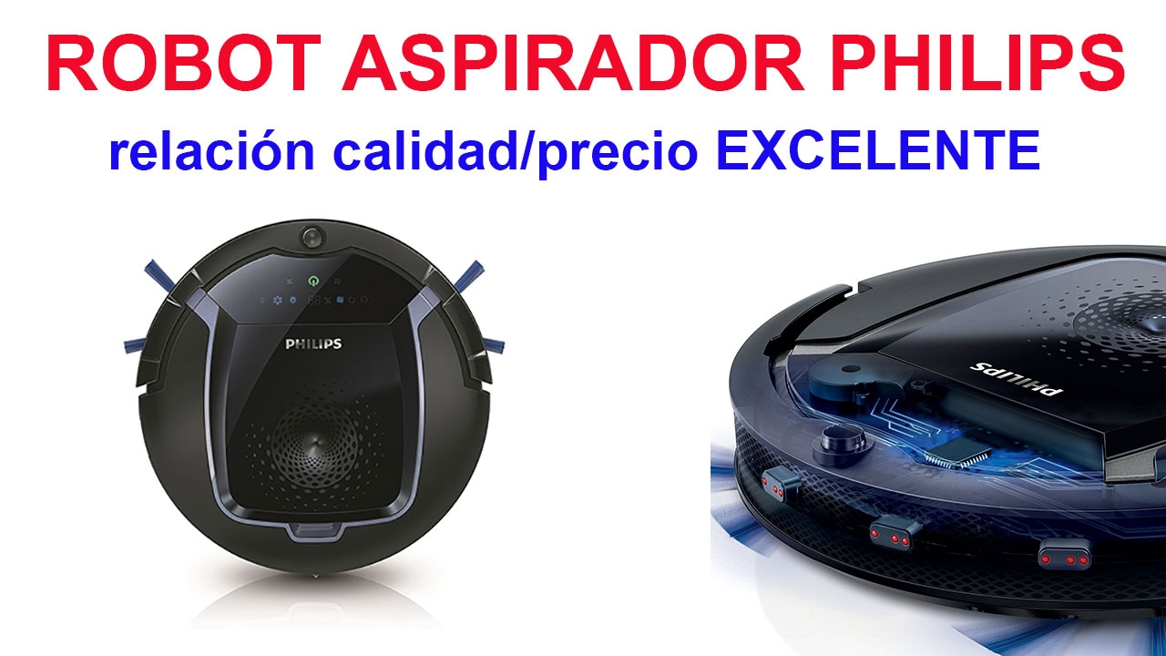 Robot aspirador Philips relación calidad/precio excelente - YouTube