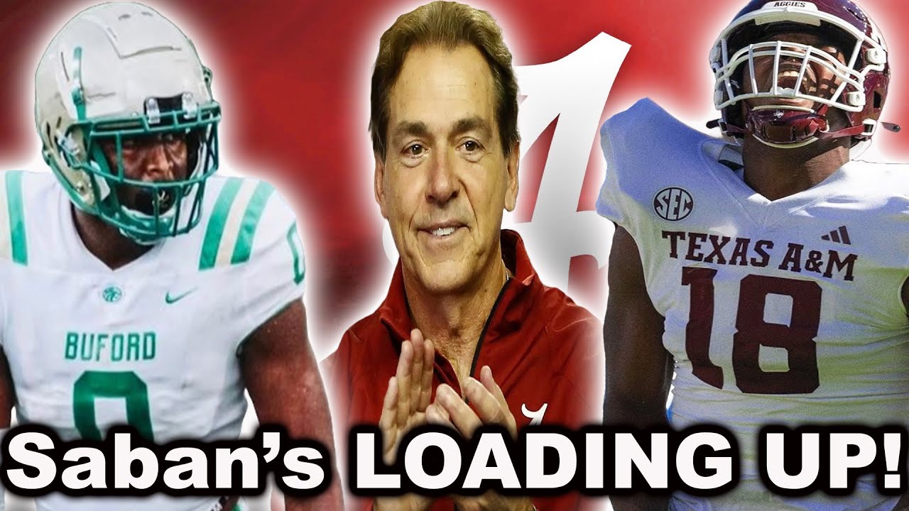 Alabama Football News: Nick Saban & Bama Get MASSIVE Transfer Portal Win | Bama SURGING on the Trail
