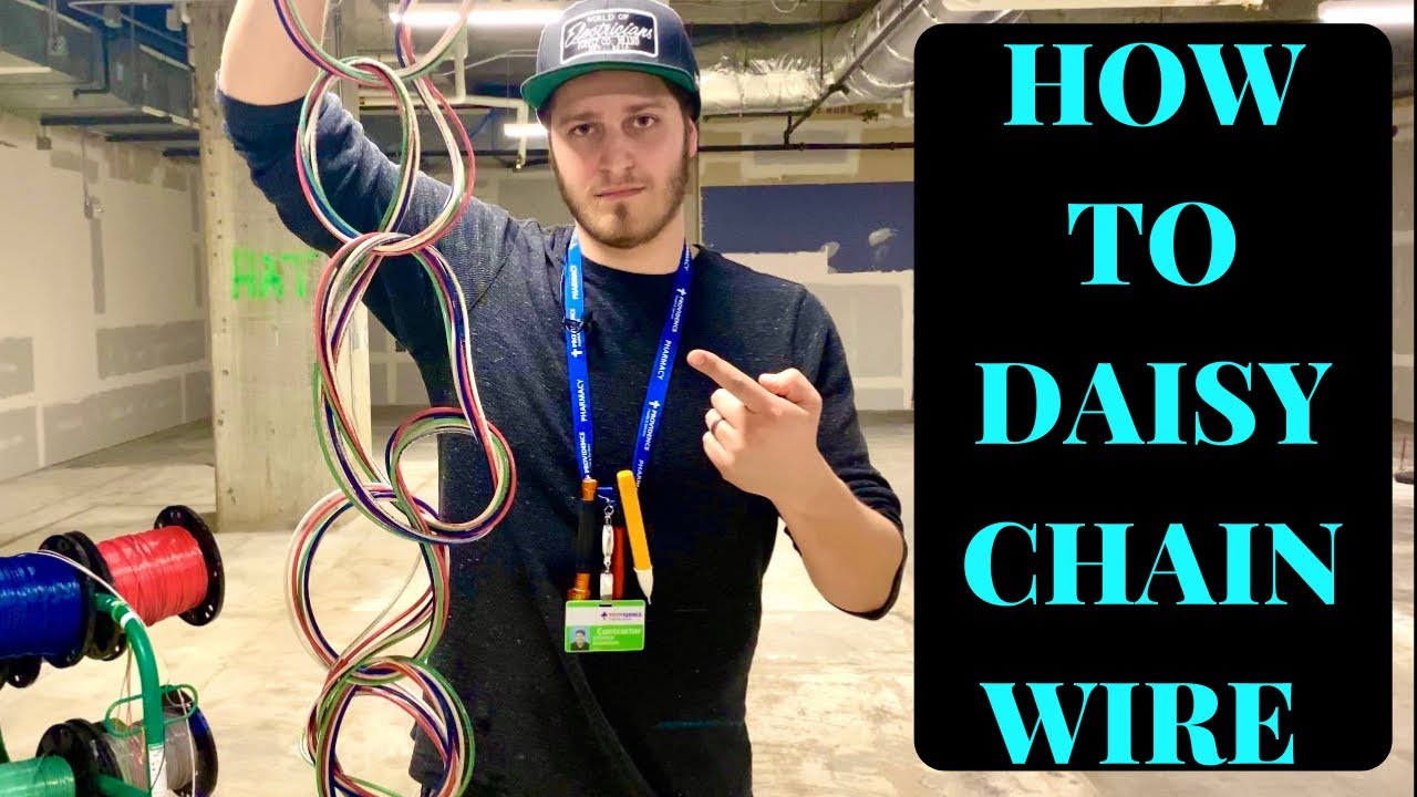 Daisy Chain Wire Pulling Trick 