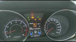 substituição do sensor ABS do veículo ASX 2016 awd devido falha P1773