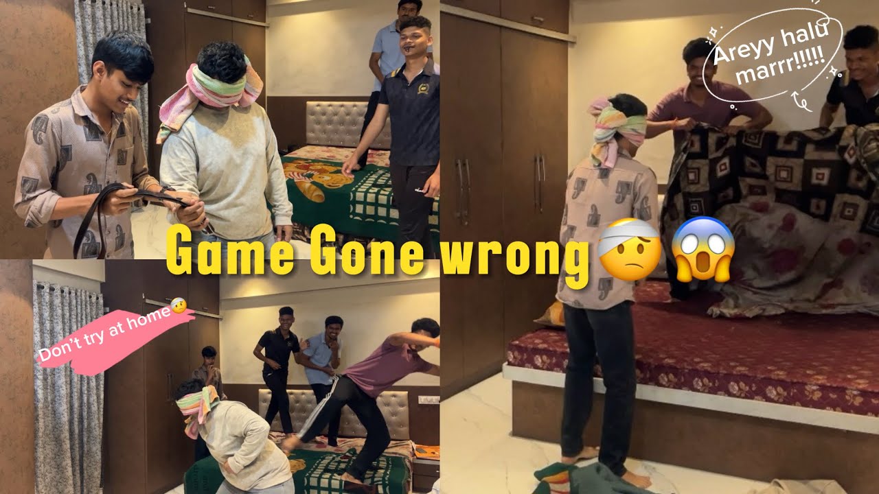 Vlogging -day 83 || Game gone wrong😱 ( Don’t try at home)