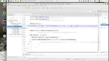 52 Java advanced RegEX Email validation2 بريد الالكتروني
