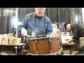 Steve maxwell rolls at chicago drum show 2013  outlaw drums