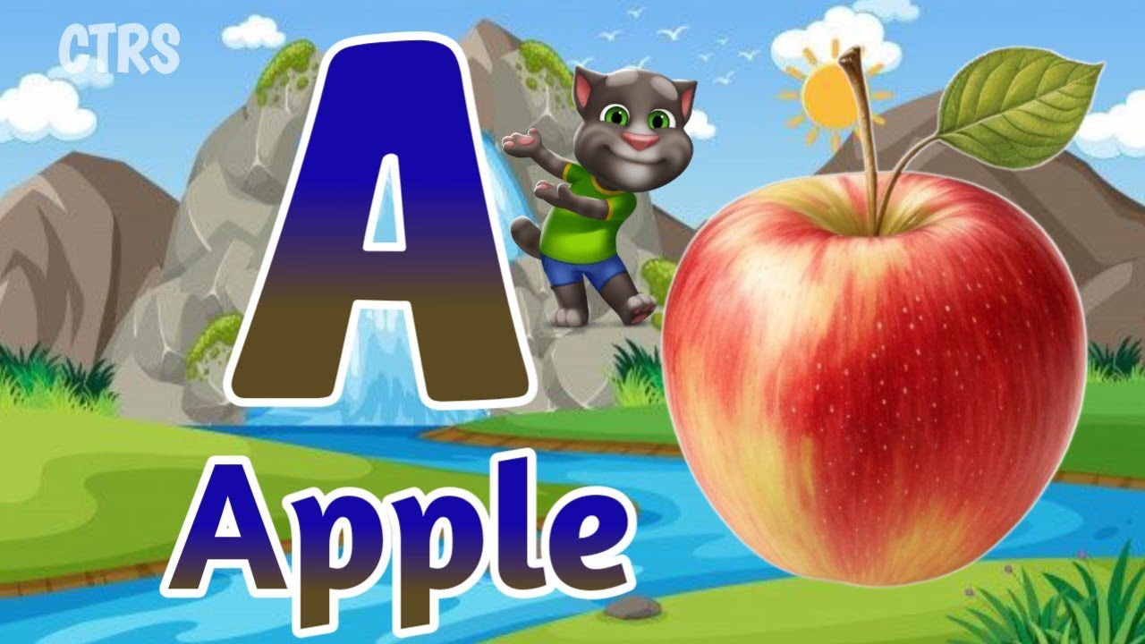 Phonics Song 2 with TWO Words in 3D - A For Airplane - ABC Alphabet Songs with Sounds for Children