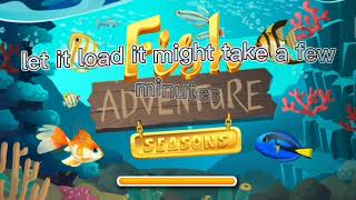 Fish adventure seasons: how to fix a badly glitched account (no internet connection & loads nothing) screenshot 4