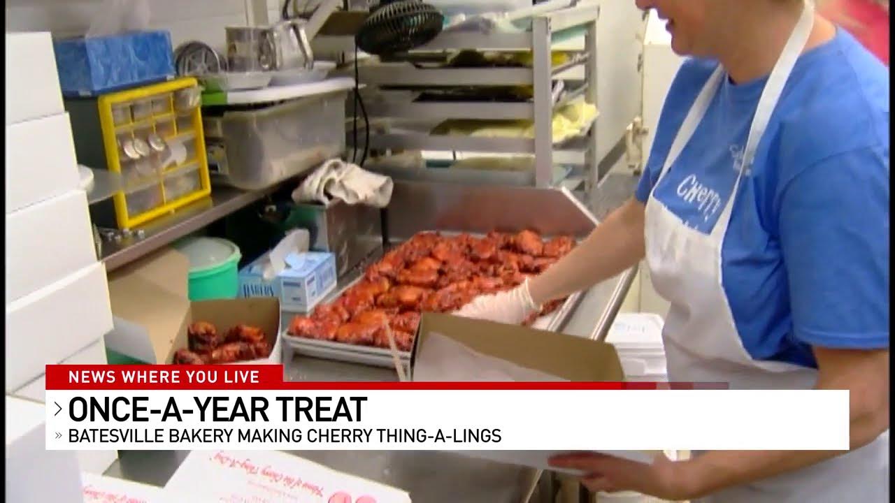It's Cherry ThingaLing season at Schmidt Bakery in Batesville! YouTube